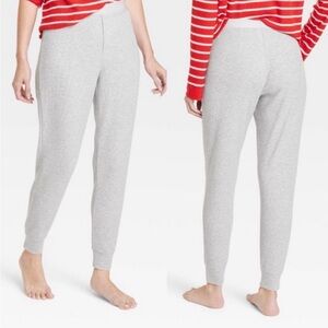 Wondershop Women’s Soft Knit Lounge  Thermal Pants Gray- Cozy Weather